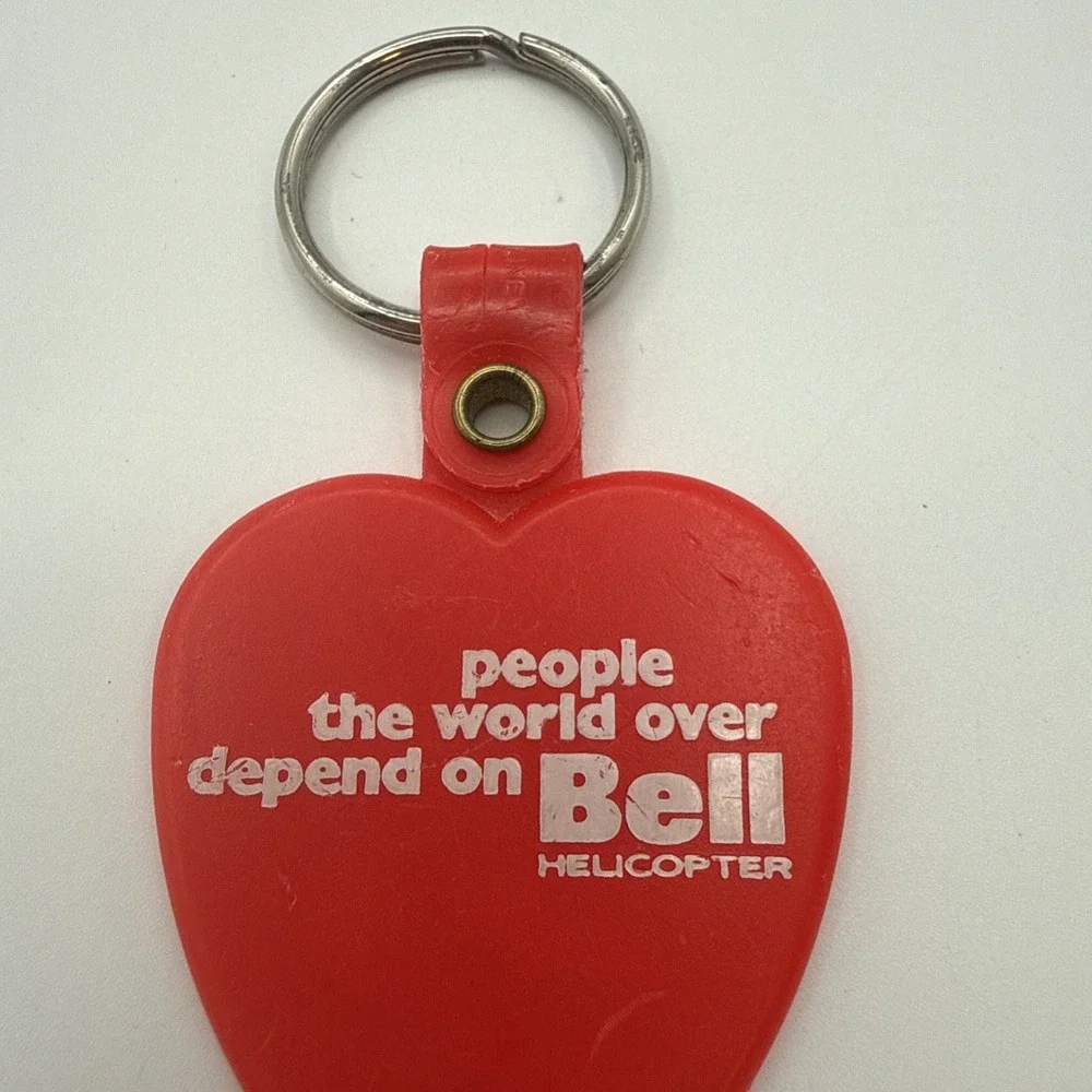 Vintage Bell Helicopter Key Ring Be a Hover Lover the‎ world over depend on Bell